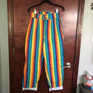 Lucy And Yak Rainbow Trousers 